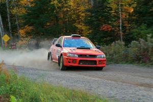 Travis Mattonen / Anikka Nykanen Subaru Impreza on SS5, Far Point I.