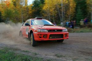 Travis Mattonen / Anikka Nykanen Subaru Impreza on SS5, Far Point I.