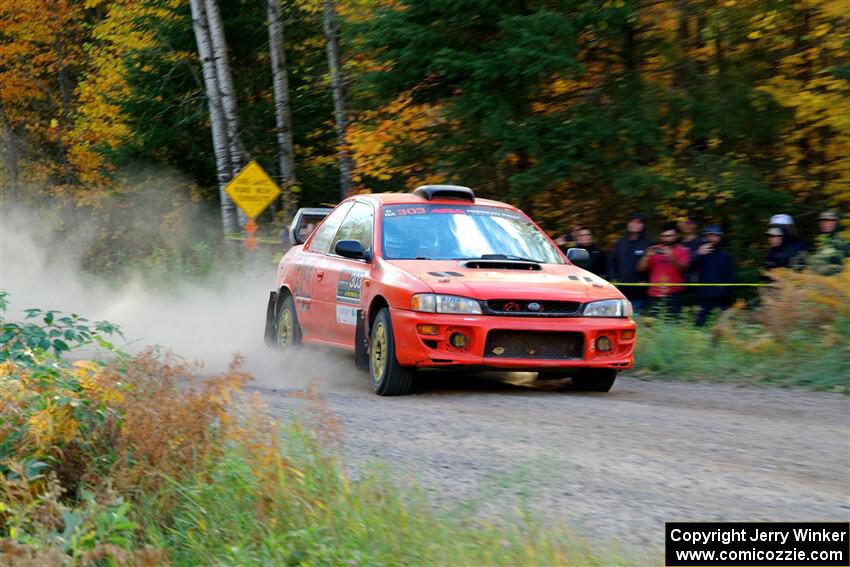 Travis Mattonen / Anikka Nykanen Subaru Impreza on SS5, Far Point I.