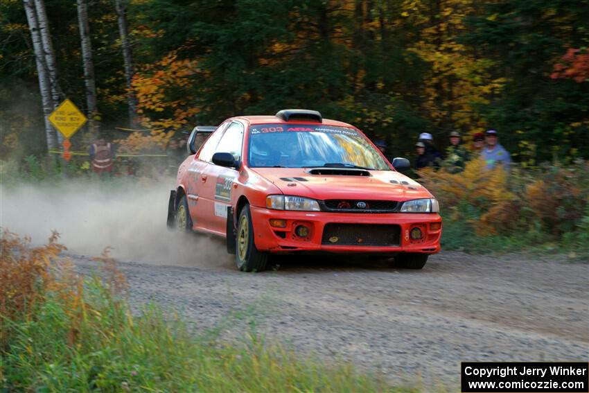 Travis Mattonen / Anikka Nykanen Subaru Impreza on SS5, Far Point I.