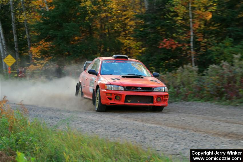 Travis Mattonen / Anikka Nykanen Subaru Impreza on SS5, Far Point I.