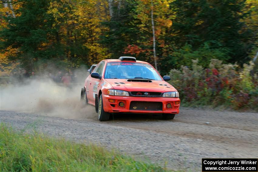 Travis Mattonen / Anikka Nykanen Subaru Impreza on SS5, Far Point I.