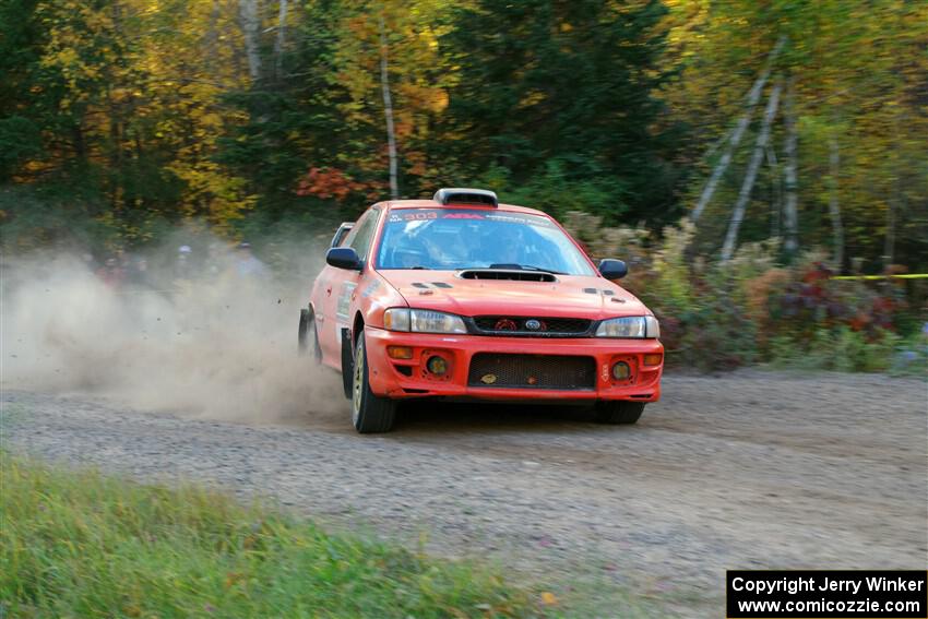 Travis Mattonen / Anikka Nykanen Subaru Impreza on SS5, Far Point I.