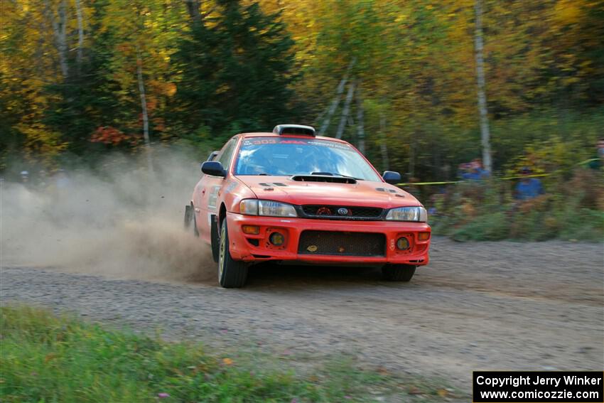 Travis Mattonen / Anikka Nykanen Subaru Impreza on SS5, Far Point I.