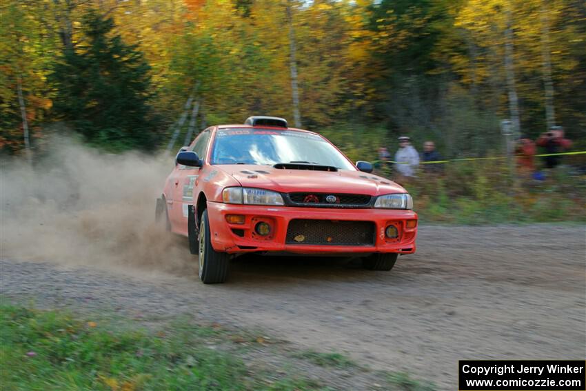 Travis Mattonen / Anikka Nykanen Subaru Impreza on SS5, Far Point I.