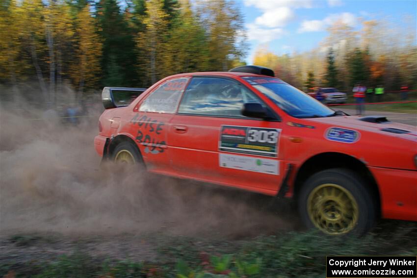 Travis Mattonen / Anikka Nykanen Subaru Impreza on SS5, Far Point I.