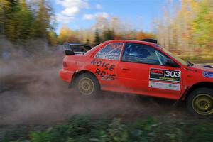 Travis Mattonen / Anikka Nykanen Subaru Impreza on SS5, Far Point I.