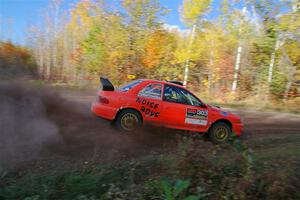 Travis Mattonen / Anikka Nykanen Subaru Impreza on SS5, Far Point I.