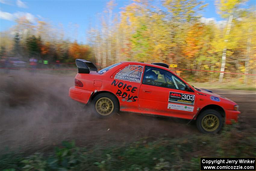 Travis Mattonen / Anikka Nykanen Subaru Impreza on SS5, Far Point I.