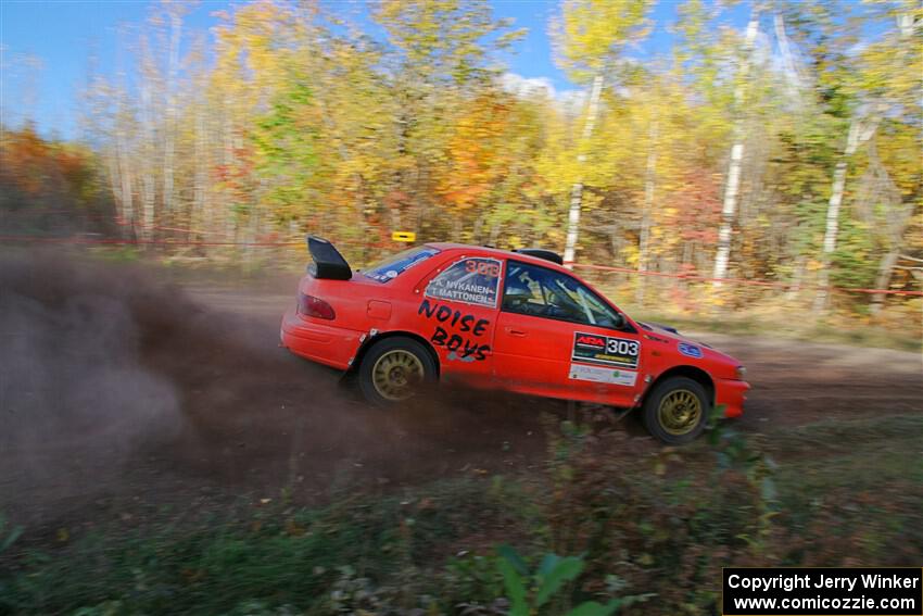 Travis Mattonen / Anikka Nykanen Subaru Impreza on SS5, Far Point I.