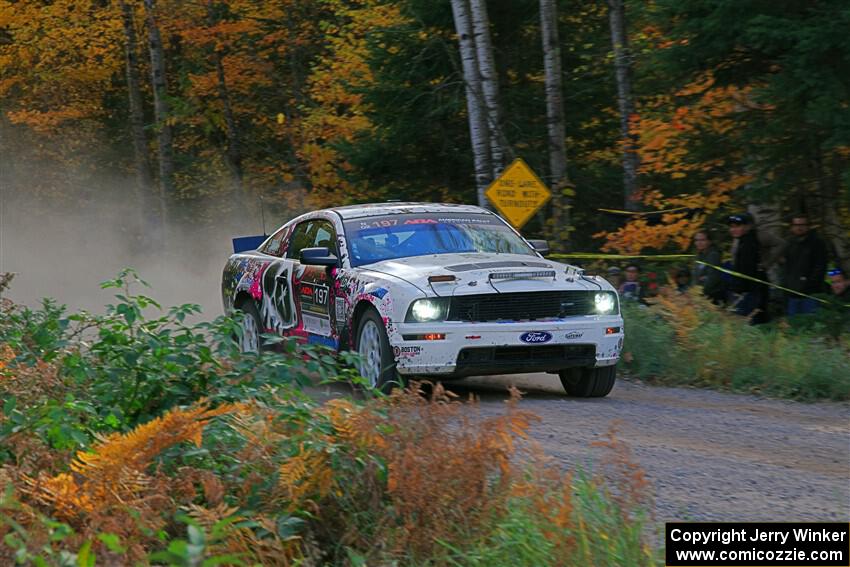 Dan Hayes / Boyd Smith Ford Mustang GT on SS5, Far Point I.