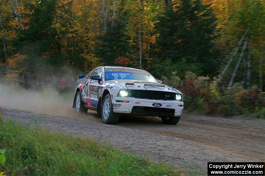 Dan Hayes / Boyd Smith Ford Mustang GT on SS5, Far Point I.