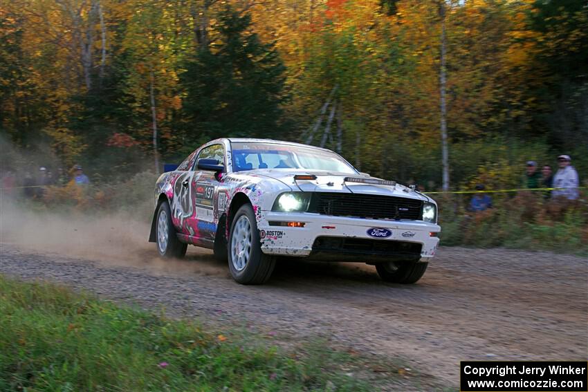 Dan Hayes / Boyd Smith Ford Mustang GT on SS5, Far Point I.