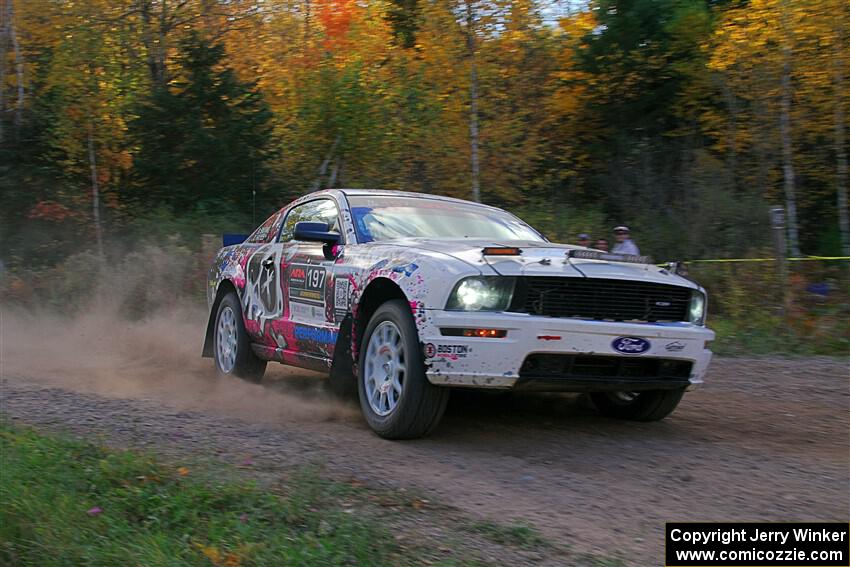 Dan Hayes / Boyd Smith Ford Mustang GT on SS5, Far Point I.