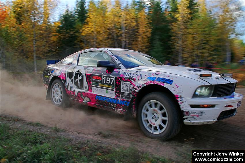 Dan Hayes / Boyd Smith Ford Mustang GT on SS5, Far Point I.