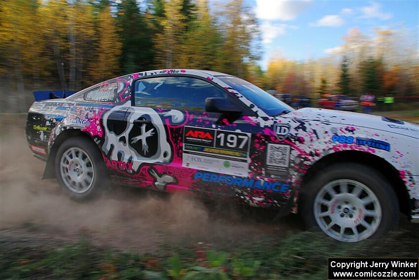 Dan Hayes / Boyd Smith Ford Mustang GT on SS5, Far Point I.