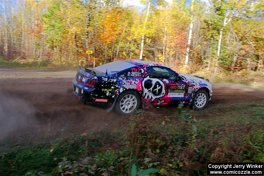 Dan Hayes / Boyd Smith Ford Mustang GT on SS5, Far Point I.