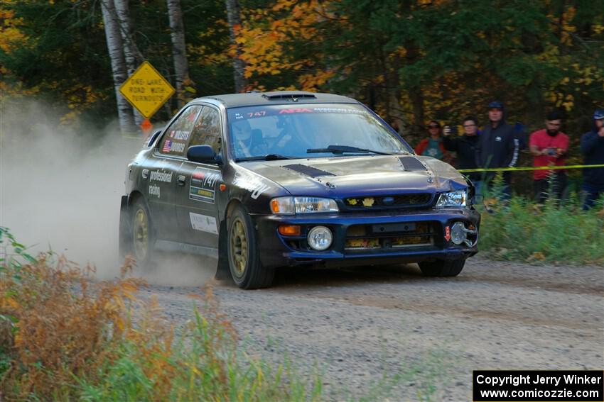 Andy Didorosi / Jamie Willetts Subaru Impreza on SS5, Far Point I.