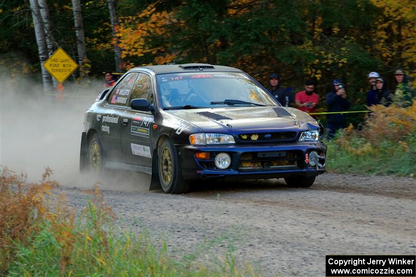 Andy Didorosi / Jamie Willetts Subaru Impreza on SS5, Far Point I.