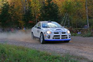 Doug B. Shepherd / Chris LaBaere Dodge SRT-4 on SS5, Far Point I.