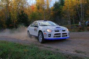 Doug B. Shepherd / Chris LaBaere Dodge SRT-4 on SS5, Far Point I.