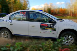 Doug B. Shepherd / Chris LaBaere Dodge SRT-4 on SS5, Far Point I.