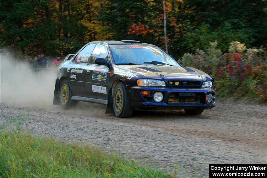 Andy Didorosi / Jamie Willetts Subaru Impreza on SS5, Far Point I.