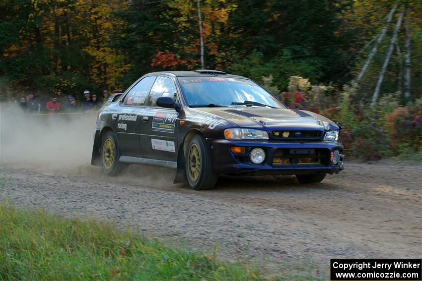 Andy Didorosi / Jamie Willetts Subaru Impreza on SS5, Far Point I.