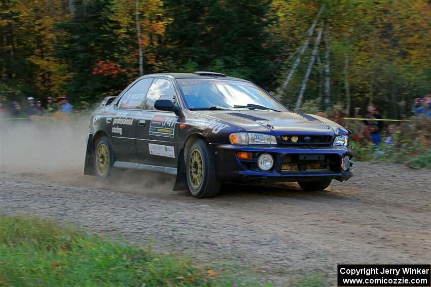 Andy Didorosi / Jamie Willetts Subaru Impreza on SS5, Far Point I.