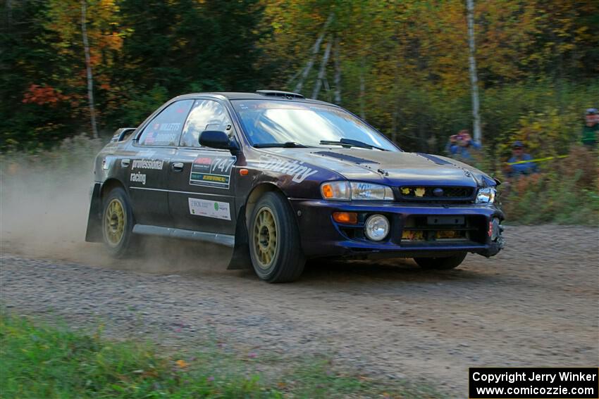 Andy Didorosi / Jamie Willetts Subaru Impreza on SS5, Far Point I.