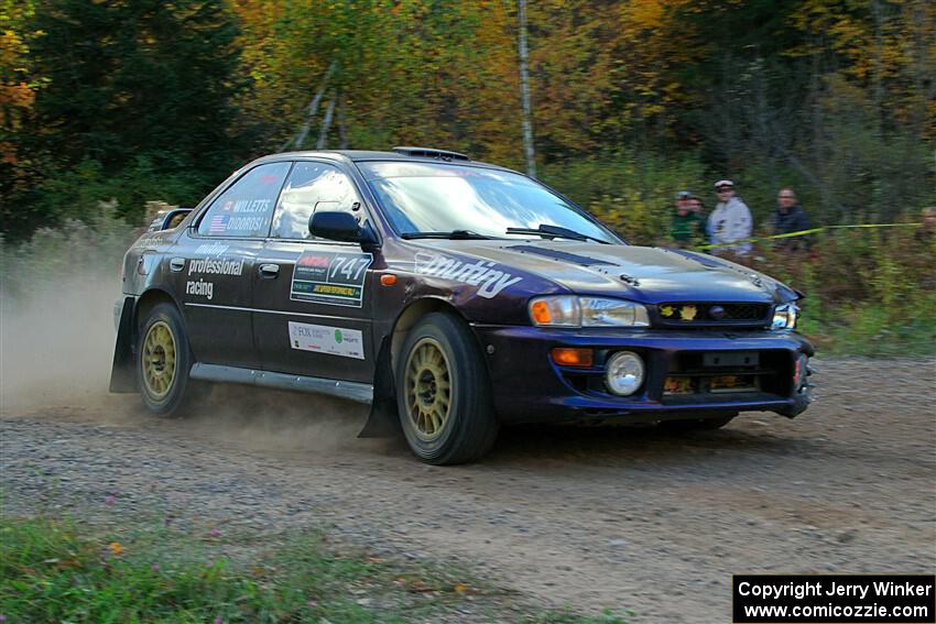 Andy Didorosi / Jamie Willetts Subaru Impreza on SS5, Far Point I.