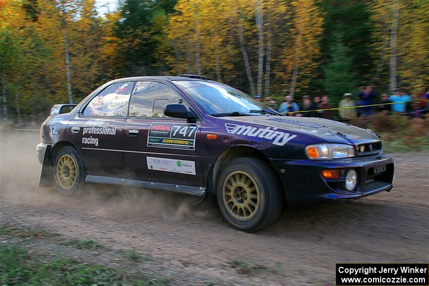 Andy Didorosi / Jamie Willetts Subaru Impreza on SS5, Far Point I.