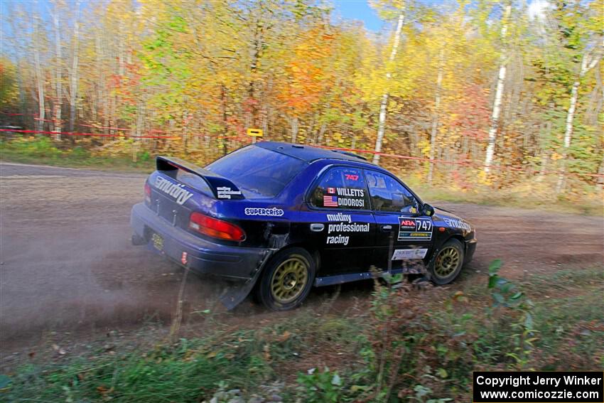 Andy Didorosi / Jamie Willetts Subaru Impreza on SS5, Far Point I.