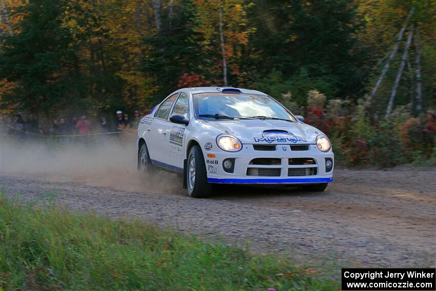 Doug B. Shepherd / Chris LaBaere Dodge SRT-4 on SS5, Far Point I.