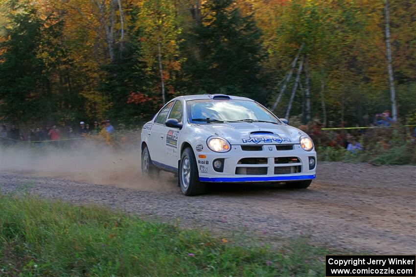 Doug B. Shepherd / Chris LaBaere Dodge SRT-4 on SS5, Far Point I.