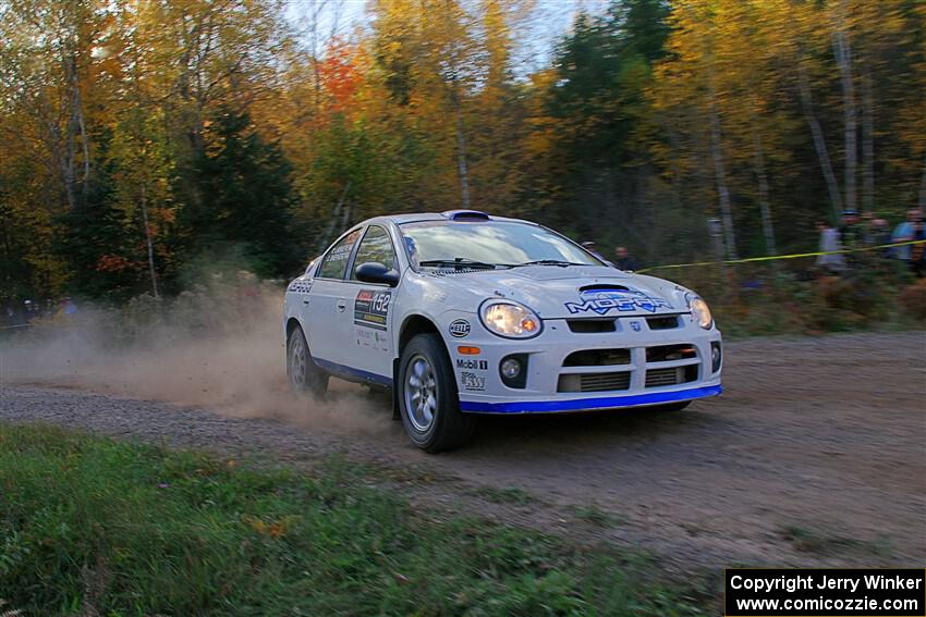 Doug B. Shepherd / Chris LaBaere Dodge SRT-4 on SS5, Far Point I.