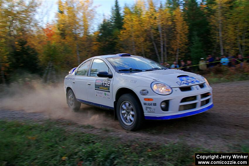 Doug B. Shepherd / Chris LaBaere Dodge SRT-4 on SS5, Far Point I.