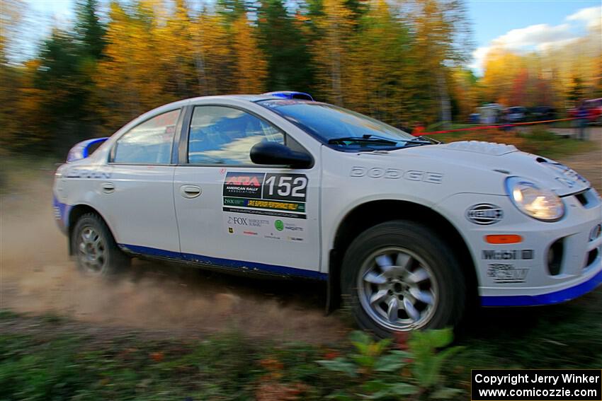 Doug B. Shepherd / Chris LaBaere Dodge SRT-4 on SS5, Far Point I.