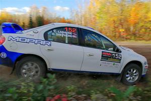 Doug B. Shepherd / Chris LaBaere Dodge SRT-4 on SS5, Far Point I.