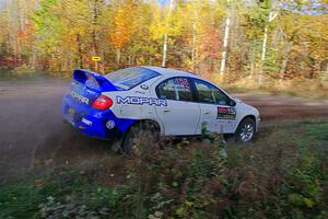 Doug B. Shepherd / Chris LaBaere Dodge SRT-4 on SS5, Far Point I.