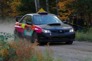 Colin Gleason / Tom Addison Subaru Impreza 2.5RS on SS5, Far Point I.