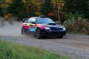 Colin Gleason / Tom Addison Subaru Impreza 2.5RS on SS5, Far Point I.