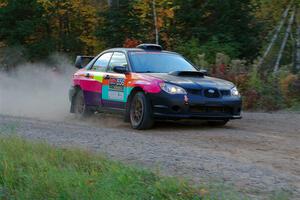 Colin Gleason / Tom Addison Subaru Impreza 2.5RS on SS5, Far Point I.