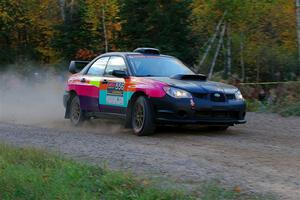 Colin Gleason / Tom Addison Subaru Impreza 2.5RS on SS5, Far Point I.