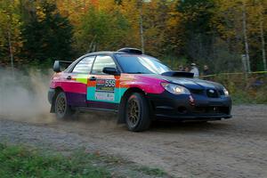 Colin Gleason / Tom Addison Subaru Impreza 2.5RS on SS5, Far Point I.