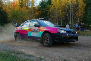 Colin Gleason / Tom Addison Subaru Impreza 2.5RS on SS5, Far Point I.