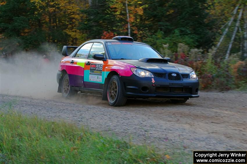 Colin Gleason / Tom Addison Subaru Impreza 2.5RS on SS5, Far Point I.