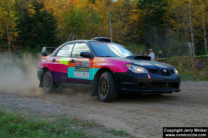 Colin Gleason / Tom Addison Subaru Impreza 2.5RS on SS5, Far Point I.