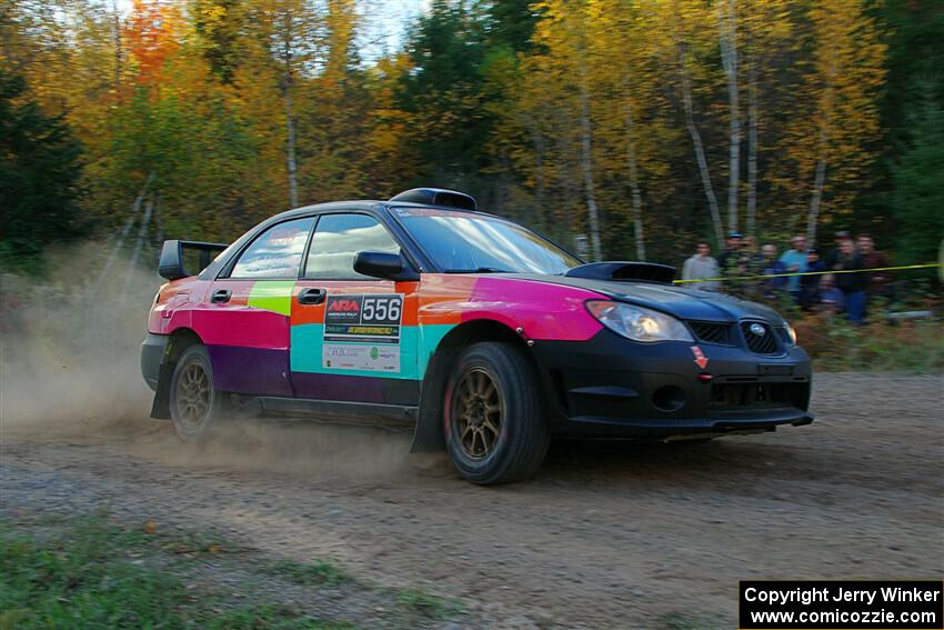 Colin Gleason / Tom Addison Subaru Impreza 2.5RS on SS5, Far Point I.