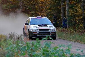 Camden Sheridan / Jeremy Frey Subaru Impreza Outback Sport on SS5, Far Point I.